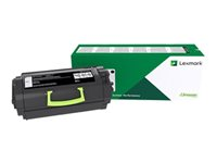 Lexmark - Ekstra høy ytelse - svart - original - tonerpatron LCCP, LRP - for Lexmark MS818dn 53B2X00