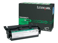 Lexmark - Ekstra høy ytelse - svart - original - tonerpatron - for Lexmark T654dn, T654dtn, T654n T654X80G