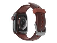 OtterBox All Day Comfort - Bånd for smart armbåndsur - mursteinsrød - for Apple Watch SE, Series 10, Series 4, Series 5, Series 6, Series 7, Series 8, Series 9 77-96890