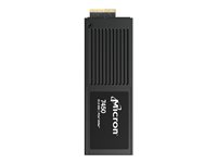 Micron 7450 PRO - SSD - kryptert - 3.84 TB - intern - E1.S - PCIe 4.0 (NVMe) - TCG Opal Encryption 2.0, Self-Encrypting Drive (SED) MTFDKCE3T8TFR-1BC15ABYYR