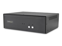 StarTech.com - KVM / lyd / USB-svitsj - 2 x KVM/lyd/USB - 1 lokalbruker - stasjonær - TAA-samsvar CK4-PM102C