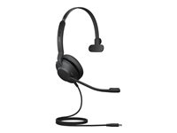Jabra Evolve2 30 SE UC Mono - Hodesett - on-ear - kablet - USB-C, USB-A - lydisolerende - UC-sertifisert 23189-889-779