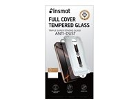 Insmat - Skjermbeskyttelse for mobiltelefon - full cover, easy & antidust super full, stronger dust-free armored glass - glass - rammefarge svart - for Samsung Galaxy S26 861-1690