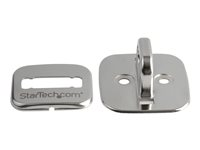 StarTech.com Laptop Cable Lock Anchor - Zinc Alloy - Computer Security Cable Anchor - Desk Mount Security Anchor Point - Screw-On Lock Anchor (LTANCHOR) - Låsefeste - sølv - for P/N: LTLOCKNBL LTANCHOR
