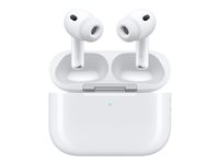 Apple AirPods Pro 3 - True wireless-hodetelefoner med mikrofon - i øret - Bluetooth - aktiv støydemping - hvit MFHP4DN/A