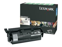Lexmark - Ekstra høy ytelse - svart - original - tonerpatron LCCP, LRP - for Lexmark X654de, X656de, X656dte, X658de, X658dfe, X658dme, X658dte, X658dtfe, X658dtme X654X04E