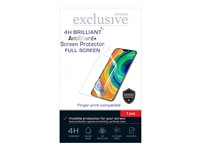 Insmat Exclusive AntiShard+ - Skjermbeskyttelse for mobiltelefon - fullskjerm, 4 H Brilliant - film - gjennomsiktig 861-1699