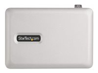 StarTech.com 7-Port USB-C Hub, 5x USB-A + 2x USB-C, Self-Powered w/ 65W Power Supply, USB 3.1 10Gbps Hub w/ BC1.2 Charging, Desktop/Laptop USB Hub with 3ft Locking USB-IF Certified Cable - USB Expansion Hub (10G5A2CS-USB-C-HUB) - Hub - 5 x USB 3.2 Gen 2 + 2 x USB-C 3.2 Gen 2 - stasjonær 10G5A2CS-USB-C-HUB