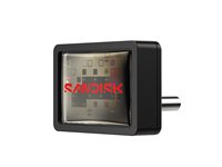 SanDisk Extreme Fit - USB-flashstasjon - 128 GB - USB-C 3.2 Gen 1 SDCZ530-128G-G46