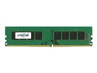 Crucial - DDR4 - modul - 8 GB - DIMM 288-pin - 2400 MT/s / PC4-19200 - CL17 - 1.2 V - ikke-bufret - ikke-ECC CT8G4DFS824A