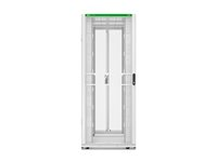 APC NetShelter SX Gen 2 - Rack skap - 1991 H x 800W x 1200D mm, med sider - står på gulv - hvit - 42U - 19" - for P/N: SMT1000RM1U, SMT750RM1U, SRTL10KRM4UT, SRTL5KRM2UI-HW, SRTL5KRM2UT-HW, SRTL8KRM4UT AR3380W2
