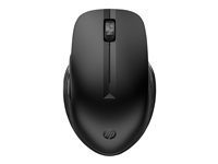 HP 435 - Mus - ergonomisk - 5 knapper - trådløs - 2.4 GHz, Bluetooth - Bluetooth USB-adapter - jakksvart - for Fortis 11 G9; Pro Mobile Thin Client mt440 G3; ProBook 455 G8, 455 G9; ZBook Studio G9 3B4Q5AA#AC3