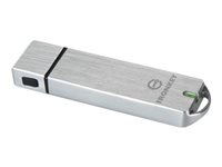 IronKey Basic S1000 - USB-flashstasjon - kryptert - FIPS 140-2 Level 3 - 4 GB - USB 3.0 - TAA-samsvar IKS1000B/4GB