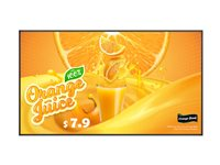 LG 65UH5Q-E - 65" Diagonalklasse UH5Q Series LED-bakgrunnsbelyst LCD-skjerm - intelligent skilting med Integrated Pro:Idiom - webOS - 4K UHD (2160p) 3840 x 2160 - Edge LED - svart 65UH5Q-E