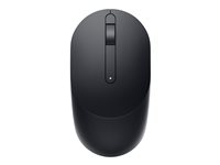 Dell MS300 - Mus - full størrelse - høyre- og venstrehåndet - optisk LED - 3 knapper - trådløs - 2.4 GHz - svart - løsvekt - boks - med 3 years NBD Advance Exchange MS300-BK-R-EU