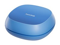 SanDisk Creator Desk Drive - SSD - 8 TB - ekstern (stasjonær) - USB 3.2 Gen 2 (USB-C kontakt) - blå stigning SDSSDT40C-8T00-E25