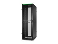 APC NetShelter SX - Rack skap - 2258 H x 750W x 1200D mm, med sider - står på gulv - svart - 48U - 19" - TAA-samsvar AR3347B2