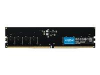 Crucial - DDR5 - modul - 16 GB - DIMM 288-pin - 4800 MHz / PC5-38400 - CL40 - 1.1 V - ikke-bufret - ECC CT16G48C40U5T