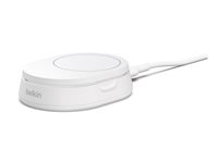 Belkin BoostCharge Pro - Trådløst ladestativ - magnetisk, konvertibel, med Qi2 - 15 watt - 3 A - Fast Charge - hvit WIA008BTWH