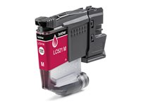 Brother LC521M - Magenta - original - pillow pack - blekkpatron - for Brother DCP-J1260W, DCP-J1310DW LC521M