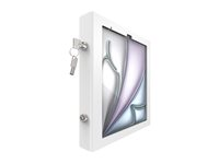 Compulocks iPad Air M2 & M3 13", Apex Enclosure Rolling Cart - Rise Freedom White - Monteringssett (hus, vognstativ) - for nettbrett - låsbar - medisinsk - høyverdig aluminium - hvit - skjermstørrelse: 13" - for Apple 13-inch iPad Air (M2, M3) MCRSTDW13APXW