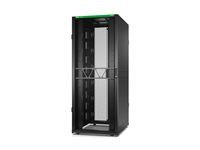 APC NetShelter SX Gen 2 - Rack skap - 1991 H x 800W x 1070D mm, med sider - står på gulv - svart - 42U - 19" - TAA-samsvar AR3180B2