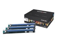 Lexmark - 3-pack - Farge - fotoledersett LCCP - for Lexmark C950, X950, X952, X954, XS950, XS955 C950X73G