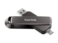 SanDisk Extreme PRO Dual Drive - USB-flashstasjon - 512 GB - USB-C 3.2 Gen 2 SDDDE1-512G-G46