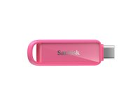SanDisk Phone Drive - USB-flashstasjon - 1 TB - USB-C 3.2 Gen 1 - seastar rosa SDIXS0N-1T00-GN6NG