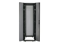 APC NetShelter SX Deep Enclosure with Sides - Rack skap - svart - 42U - 19" - for P/N: SMT1000RM1U, SMT750RM1U, SRTL10KRM4UT, SRTL5KRM2UI-HW, SRTL5KRM2UT-HW, SRTL8KRM4UT AR3300X717