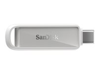 SanDisk Phone Drive - USB-flashstasjon - 1 TB - USB-C 3.2 Gen 1 - arktisk hvit SDIXS0N-1T00-GN6NE