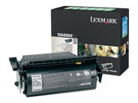 Lexmark - Høy ytelse - svart - original - tonerpatron for etikettapplikasjoner LRP - for Lexmark T620, T622, X620 12A6869