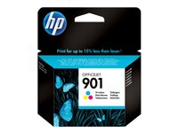 HP 901 - 9 ml - farge (cyan, magenta, gul) - original - blister - blekkpatron - for Officejet 4500, 4500 G510, 4575, J4524, J4525, J4535, J4540, J4550, J4580, J4585, J4680 CC656AE#301
