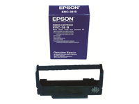 Epson ERC 38B - Svart - skriverbånd - for OmniLink TM-U220; TM U200, U220, U230, U300, U375 C43S015374