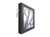 Compulocks iPad Air M2 & M3 13", Apex Enclosure Flex Arm Mount - Black - Monteringssett (hus, stativ) - synlige foran/bak kamera og sensorer - for nettbrett - låsbar - metall - svart - skjermstørrelse: 13" - skranketopp - for Apple 13-inch iPad Air (M2, M3) 159B13APXB