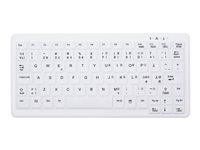 Active Key MedicalKey AK-C4110 - Tastatur - trådløs - 2.4 GHz - Nordisk - hvit AK-C4110F-FUS-W/NOR