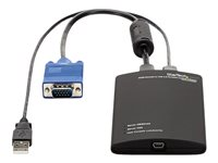 StarTech.com Crash Cart Adapter - 1920 x 1200 - Portable Laptop USB 2.0 to KVM Console (NOTECONS01) - KVM-svitsj - 1 x KVM port(s) - 1 lokalbruker - stasjonær NOTECONS01