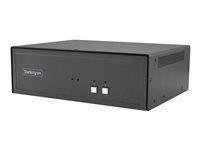 StarTech.com - KVM / lyd / USB-svitsj - 2 x KVM/lyd/USB - 1 lokalbruker - stasjonær - TAA-samsvar CK4-P102
