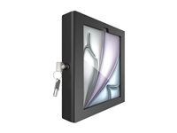 Compulocks iPad Air M2 & M3 11", Apex Enclosure AV Conference Capsule - Black - Monteringssett (hus, kapsel) - for nettbrett - låsbar - metallramme, høyverdig stål - svart - skjermstørrelse: 11" - skranketopp, veggmonterbar - for Apple 11-inch iPad Air (M2, M3) 341B11APXB