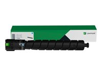 Lexmark - Cyan - original - tonerpatron - for Lexmark CS943de, CX942adse, CX943adtse, CX943adxse, CX944adtse, CX944adxse 24B7523