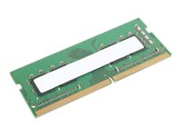 Lenovo - DDR4 - modul - 8 GB - SO DIMM 260-pin - 3200 MHz / PC4-25600 - ikke-bufret - ikke-ECC - Campus - for ThinkBook 14 G5 IRL; ThinkCentre neo 50q Gen 4; ThinkPad E14 Gen 5; L14 Gen 4; L15 Gen 4 4X71D09532