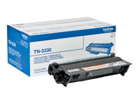 Brother TN3330 - Svart - original - tonerpatron - for Brother DCP-8110, 8150, 8155, 8250, HL-5440, 5450, 5470, 6180, MFC-8510, 8520, 8710, 8950 TN3330