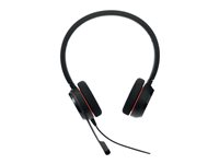 Jabra Evolve 20 MS stereo - Hodesett - on-ear - kablet - USB-C, USB-A - lydisolerende - Certified for Microsoft Teams 4999-823-169