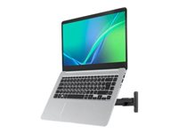 Compulocks Universal Invisible Mount Swing Wall Mount - Monteringssett (monteringsarm) - for notebook - svart - monteringsgrensesnitt: 100 x 100 mm - veggmonterbar 827BSMP01B