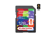 SanDisk Extreme PRO - FIFA World Cup 2026 Edition flashminnekort - 128 GB - Video Class V90 / UHS-II - SDXC UHS-II SDSDXDM-128G-GN4IH