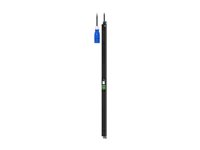 APC EasyPDU EPDU2116M - Strømfordelerenhet (kan monteres i rack) - målt - AC 230 V - 3680 VA - enkeltfase - Ethernet 10/100/1000, serial, USB - inngang: IEC 60309 2P+E - utgangskontakter: 21 (18 x IEC 60320 C13, 3 x IEC 60320 C19) - 0U - 3 m kabel - svart EPDU2116M