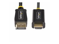 StarTech.com - Adapterkabel - DisplayPort hann til HDMI hann - 1 m - 4K 60Hz støtte, HDR-støtte, aktiv 1M-DP-HDMI-4K60-HDR