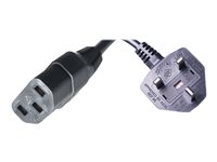HPE - Strømkabel - BS 1363A (hann) til power IEC 60320 C13 - 1.9 m J9884A