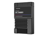 WD Ultrastar DC SN861 WUS6BA138PSP9X3 - SSD - Data Center - 3.84 TB - intern - 2.5" - U.2 PCIe 5.0 x4 (NVMe) 0TS2526
