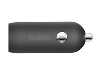 Belkin BoostCharge - Bilstrømadapter - 30 watt - 3 A - Fast Charge, Power Delivery 3.1 (24 pin USB-C) - svart CCA004BT1MBK-B5